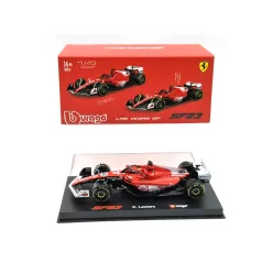   Ferrari SF-23 Team Scuderia F1 #16 (2023) - Las Vegas - Charles Leclerc - WITH DRIVER - Bburago - 1:43