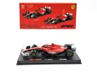 Ferrari SF-23 Team Scuderia F1 #55 (2023) - Las Vegas - Carlos Sainz - WITH DRIVER - Bburago - 1:43