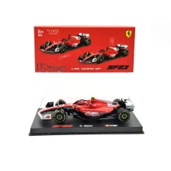   Ferrari SF-23 Team Scuderia F1 #55 (2023) - Las Vegas - Carlos Sainz - WITH DRIVER - Bburago - 1:43