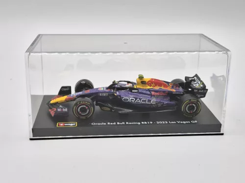 Red Bull RB19 F1 #11 (2023) - Las Vegas - Sergio Perez - WITH DRIVER - Bburago - 1:43