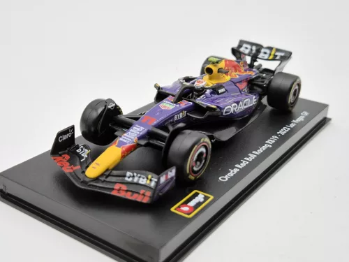 Red Bull RB19 F1 #11 (2023) - Las Vegas - Sergio Perez - WITH DRIVER - Bburago - 1:43