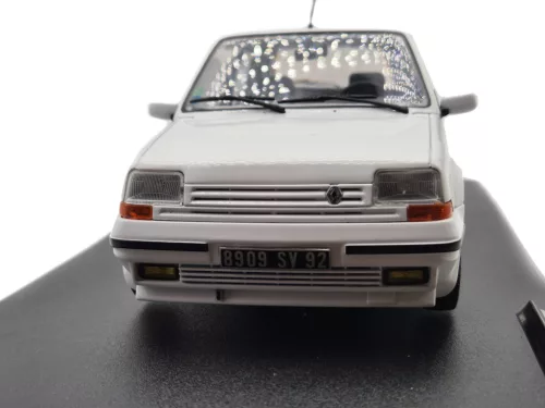 Renault R5 GT TURBO MKII (1989) - white - Solido - 1:18