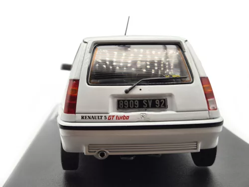 Renault R5 GT TURBO MKII (1989) - white - Solido - 1:18