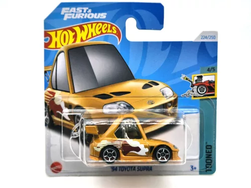 HW Toyota Supra (1994) - Tooned 4/5 - 224/250 - Hot Wheels - 1:64