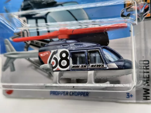 HW Proper Chopper - HW Metro 6/10 - 148/250 - Hot Wheels - 1:64
