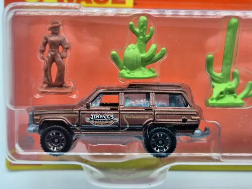 Matchbox Hitch and Haul - Jeep Wagoneer (1988) - MBX Pony Trailer - Matchbox - 1:64