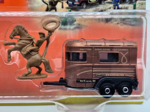 Matchbox Hitch and Haul - Jeep Wagoneer (1988) - MBX Pony Trailer - Matchbox - 1:64