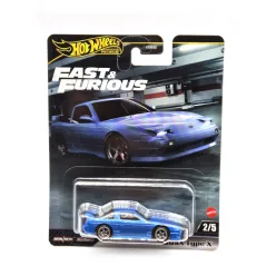   Hot Wheels Premium Fast and Furious - 2 Fast 2 Furious 2/5 - Nissan 180SX Type X (1996) - Hot Wheels - 1:64