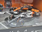 McLaren F1 set - #4 Lando Norris - 2023 British GP - 2023 Singapore GP - 2023 Monaco GP - 2022 Abu Dhabi - Bburago - 1:43