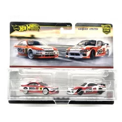   Hot Wheels Premium - Duo Pack - Nissan 240SX (S14) - Nissan Silvia (S15) - Hot Wheels - 1:64