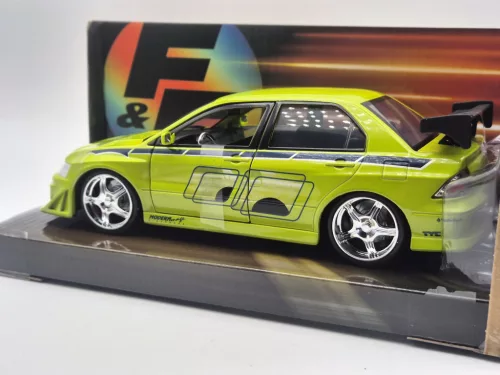 Mitsubishi Lancer Evo VII - Fast and Furious - Deadly Speed - Brian Evo - Jada - 1:24