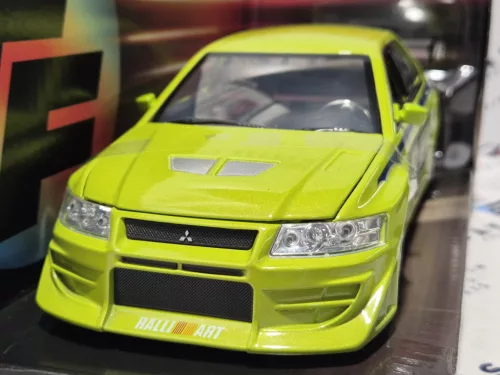 Mitsubishi Lancer Evo VII - Fast and Furious - Deadly Speed - Brian Evo - Jada - 1:24