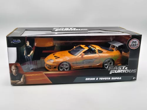 Toyota Supra (1995) - Fast and Furious - Brian figure - Jada - 1:24
