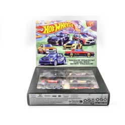   Hot Wheels Japan Theme - 6-piece set in gift box - Custom Datsun 240Z - 2018 Honda Civic Type R - 1970 Toyota Celica - Mazda RX-7 - Subaru WRX STi0 - 1982 Nissan Skyline R30 - Hot Wheels - 1:64