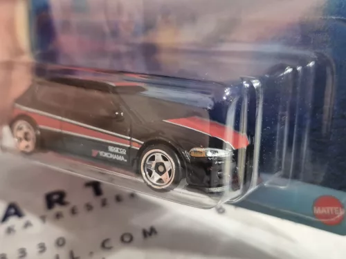 Hot Wheels - 90s Street Scene - 1992 Honda Civic - Hot Wheels - 1:64