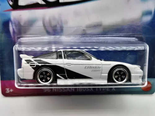 Hot Wheels - 90s Street Scene - Nissan 180SX Type X - Hot Wheels - 1:64
