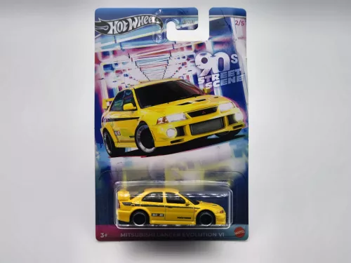 Hot Wheels - 90s Street Scene - Mitsubishi Lancer VI - Hot Wheels - 1:64