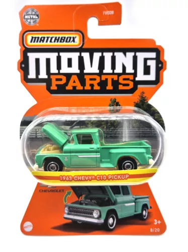 Matchbox Moving Parts - 1963 Chevrolet C10 Pickup - Matchbox - 1:64