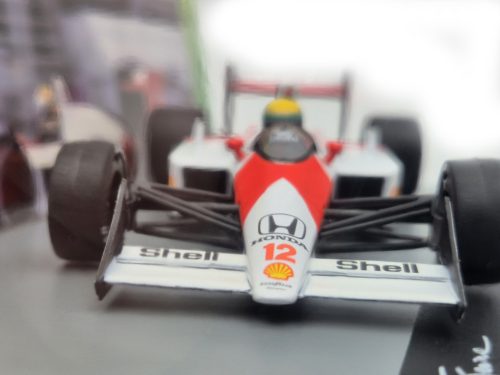 McLaren MP4/4 F1 #12 (1988) - San Marino GP - Ayrton Senna - WITH DRIVER - Edicola - 1:43