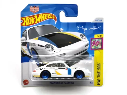 HW Porsche Carrera (1996) - HW: The '90s 1/10 - 174/250 - Hot Wheels - 1:64