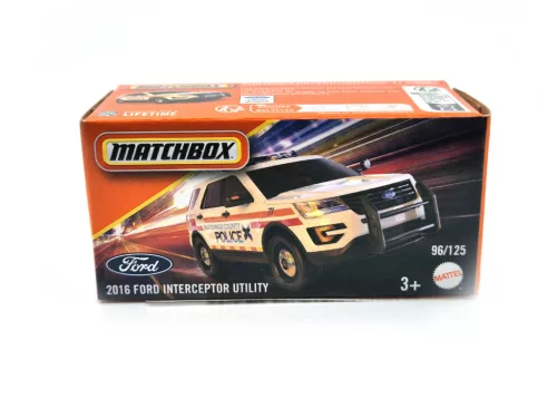 Ford Interceptor Utility (2016) - 96/125 - Matchbox - 1:64
