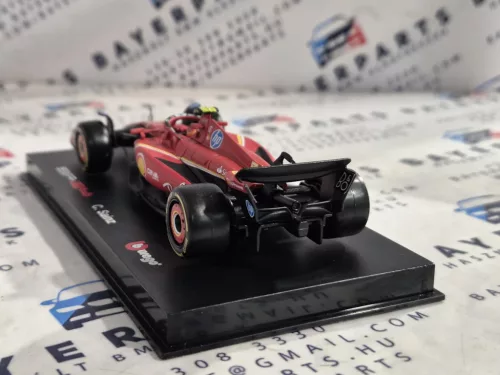 Ferrari SF-24 Team Scuderia F1 #55 (2024) - Imola - Carlos Sainz - WITH DRIVER - Bburago - 1:43