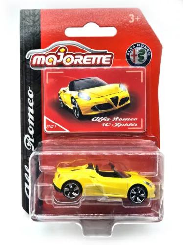 Alfa Romeo 4C Spider (2015) - Majorette - 1:64