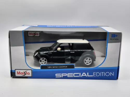 Mini Cooper (2006) - dark green - Maisto - 1:24