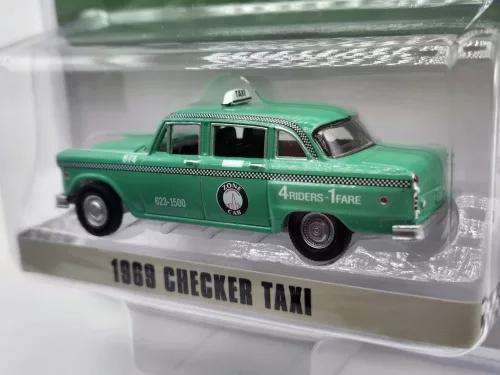 Checker Motors Marathon A11 Staten Island New York Taxi (1969) - Greenlight - 1:64