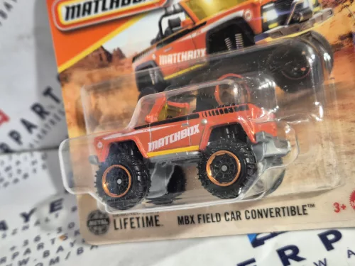 MBX Field Car Convertible 93/125 - blister pack - Matchbox - 1:64