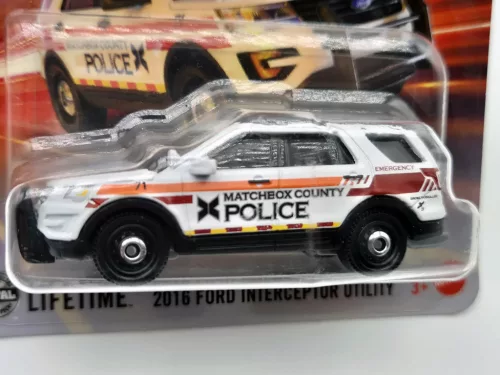 Ford Interceptor Utility (2016) - 96/125 - blister pack - Matchbox - 1:64
