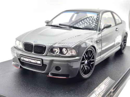 BMW E46 M3 coupe (2000) - grey - Solido - 1:18
