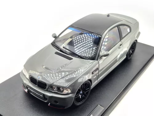 BMW E46 M3 coupe (2000) - grey - Solido - 1:18