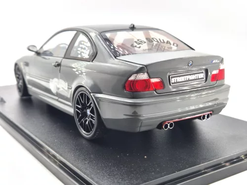 BMW E46 M3 coupe (2000) - grey - Solido - 1:18
