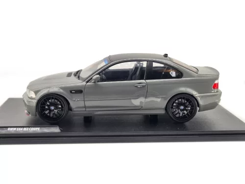 BMW E46 M3 coupe (2000) - grey - Solido - 1:18