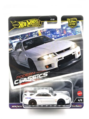 Hot Wheels Premium - Car Culture - Modern Classics - Nissan Skyline GT-R (BCNR33) - Hot Wheels - 1:64