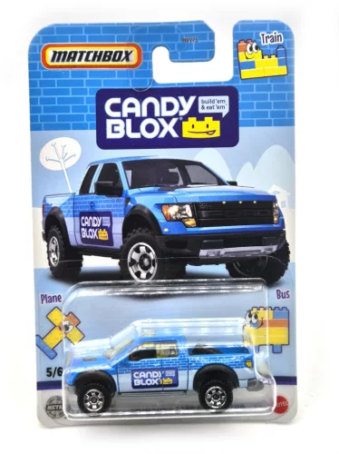 Matchbox Candy - 2010 Ford F150 SVT Raptor - 5/6 - long card - Matchbox - 1:64