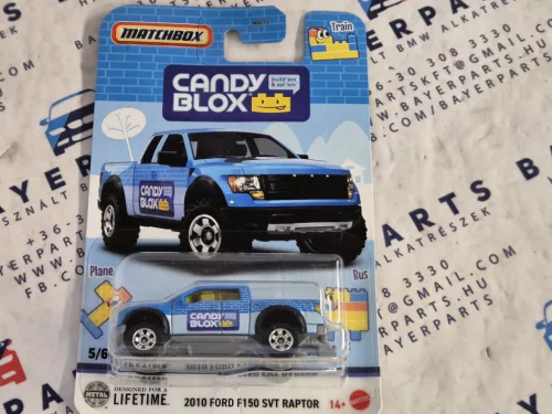 Matchbox Candy - 2010 Ford F150 SVT Raptor - 5/6 - long card - Matchbox - 1:64