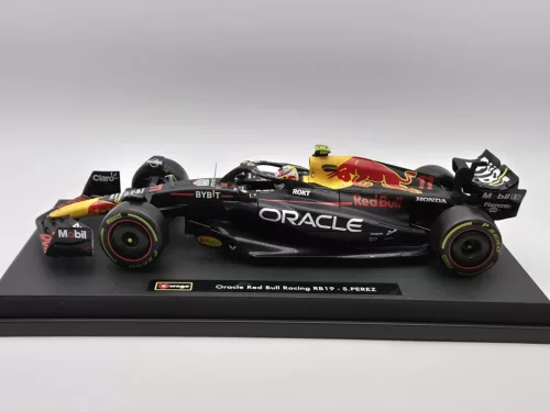 Red Bull RB19 F1 #1 (2023) - Sergio Perez - WITH DRIVER - Burago - 1:18