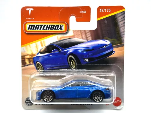 Tesla Model S - 42/125 - blister pack - Matchbox - 1:64