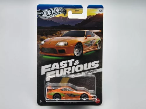 Hot Wheels Fast and Furious - 2 Fast 2 Furious 2/5 - Toyota Supra - Brian - Hot Wheels - 1:64