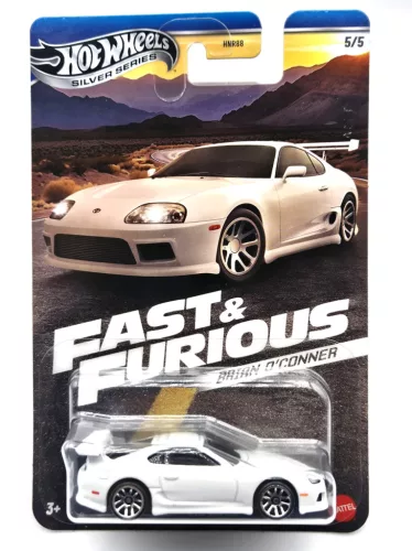 Hot Wheels Fast and Furious - Fast Five - Toyota Supra - Brian - Hot Wheels - 1:64