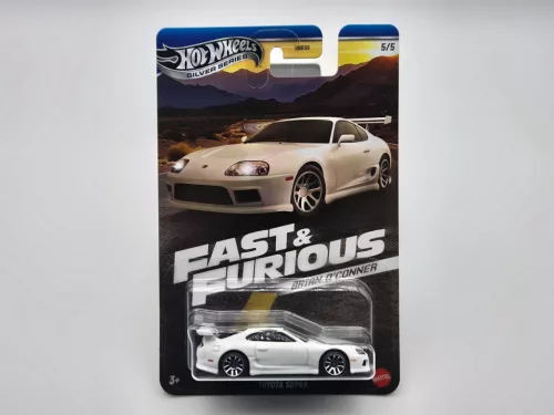 Hot Wheels Fast and Furious - Fast Five - Toyota Supra - Brian - Hot Wheels - 1:64