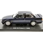 BMW E30 325i M package 2 (1987) - blue - KK Scale - 1:18