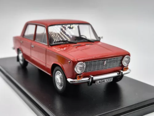 Lada 2101 1200 (1970) - red - Hachette - 1:24