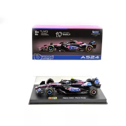   BWT Racing Alpine A524 F1 #10 (2024) - Pierre Gasly - WITH DRIVER - Bburago - 1:43