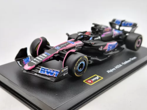 BWT Racing Alpine A524 F1 #31 (2024) - Esteban Ocon - WITH DRIVER - Bburago - 1:43