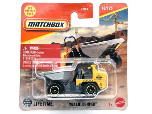 MBX LIL' Dumper - 76/125 - blister pack - Matchbox - 1:64