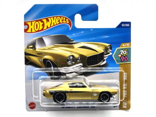 Hot Wheels Chevy Camaro RS (1970) - HW '70s vs. '90s 4/10 - 53/250 - Hot Wheels - 1:64