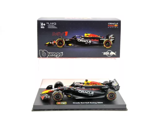 Red Bull RB20 F1 #1 (2024) - Max Verstappen - WITH DRIVER - Bburago - 1:43